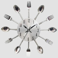 zilver-wandklok-keuken-1