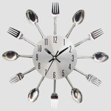 zilver-wandklok-keuken-1