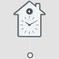 Design Koekoeksklok Wit en Grijs
