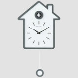 Design Koekoeksklok Wit en Grijs