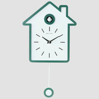 Design Koekoeksklok Wit en Groen