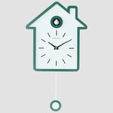 Design Koekoeksklok Wit en Groen