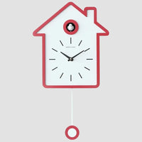 Design Koekoeksklok Wit en Rood