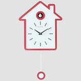 Design Koekoeksklok Wit en Rood