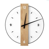 Doorzichtige Wandklok