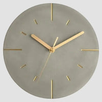 Grijze Wandklok
