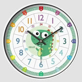Groene Kinder Wandklok