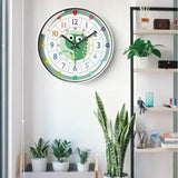 Groene Kinder Wandklok