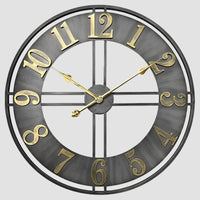 Grote Industriële Wandklok