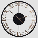 Grote Metalen Industriële Wandklok