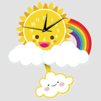 Kinder Wandklok Zon