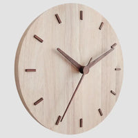Minimalistische Houten Wandklok