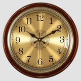 Retro Wandklok Hout