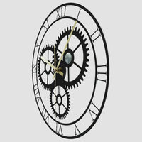 Retro Wandklok Industrieel