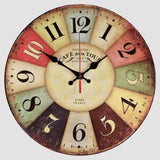 Retro Wandklok Paris