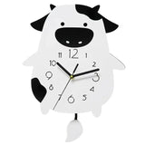 Wandklok Koe