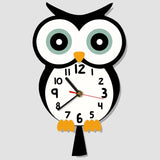 Wandklok Uil